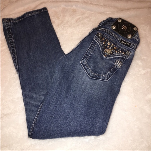 Miss Me Denim - Miss Me Boot Cut Rhinestone Bling Jeans Size 26